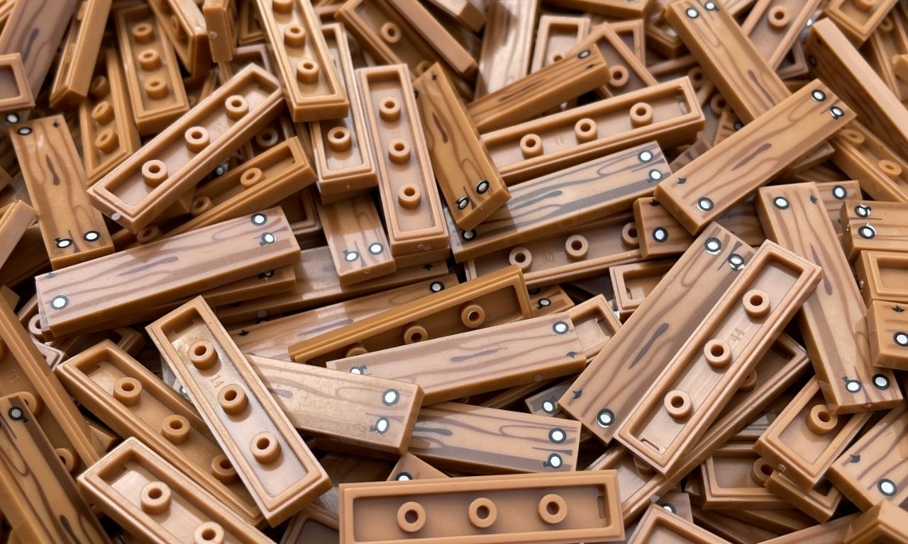 Einzelteile von Penny Bricks