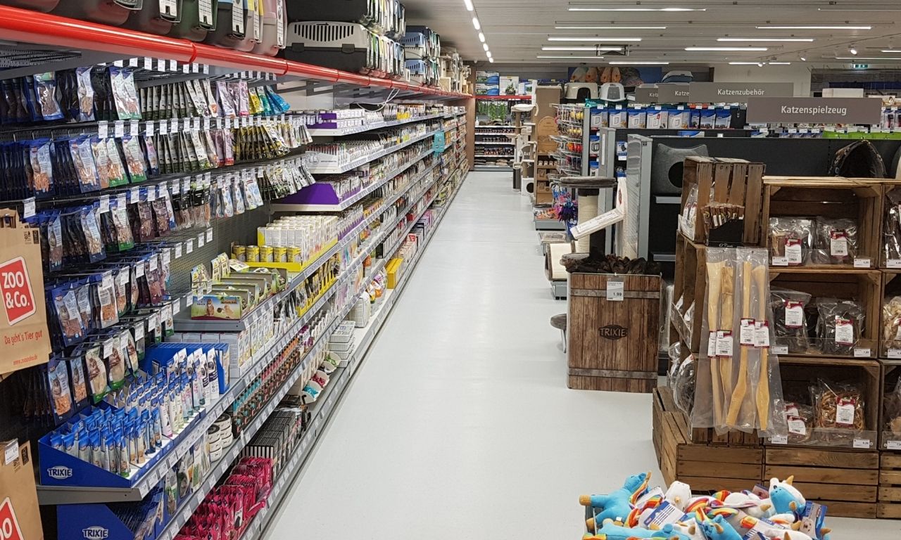 Sortiment von Zoo und Co Aumüller