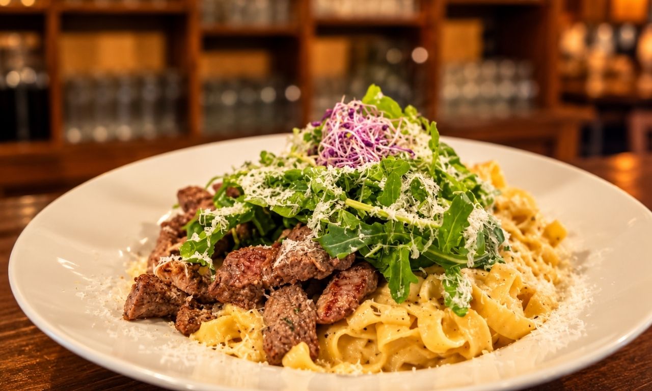 Pasta im Asador Roadhouse