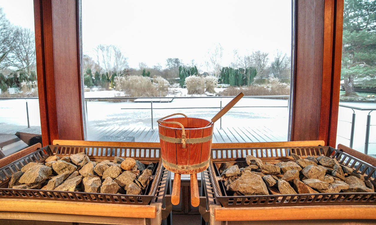 Saunbereich in der JärveSauna Gütersloh